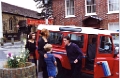 19940000 IULIA + SVETA YAVORSKAYA + ANTON YAVORSKI + CAL + CAL's Land Rover at Westerham